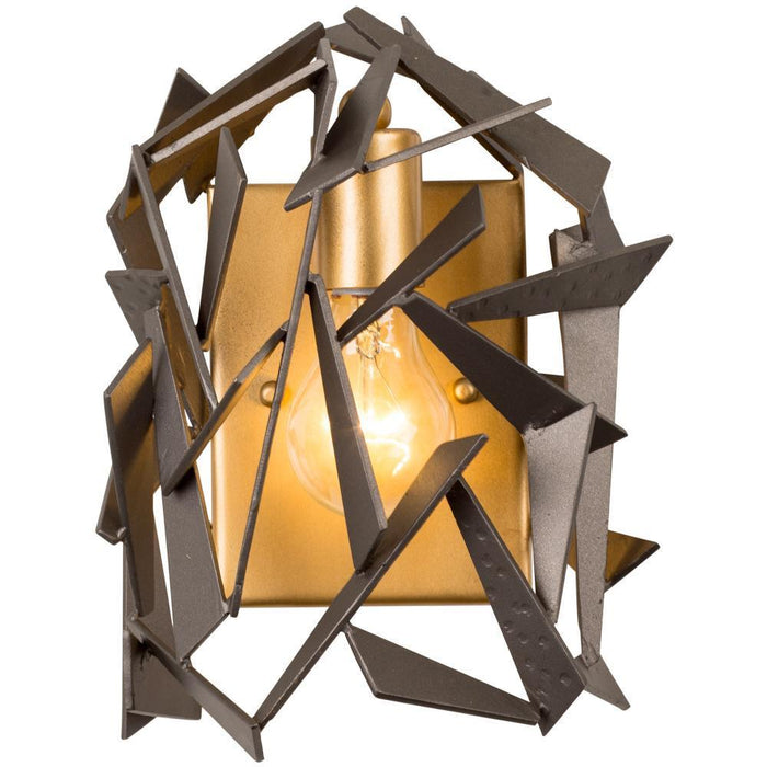 Varaluz Bermuda 1 Light Sconce  Antique Gol Rustic Model: 286W01AGRB