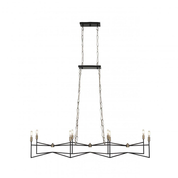 Varaluz Bodie 8 Light Linear Pendant  Havana Gol Model: 314N08HGCB