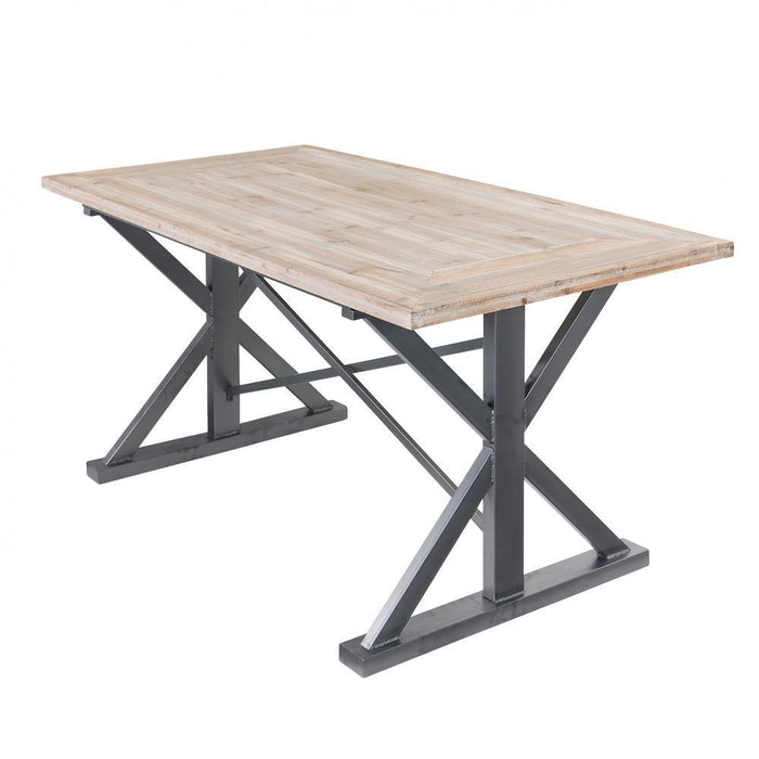 Varaluz Casa Dawson Rustic Wood Dining Table Model: 4FTA0101