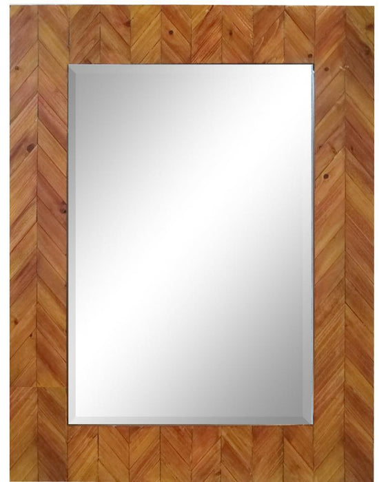 Varaluz Casa Deco Reclaimed Wood Rectangular Mirror Model: 405A20