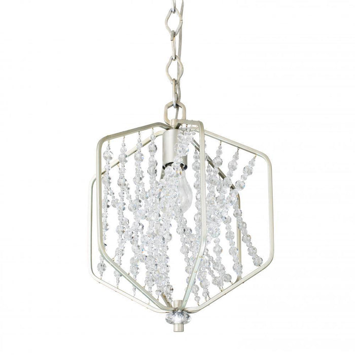 Varaluz Chelsea 1 Light Mini Pendant  Silverado Model: 321M01SO