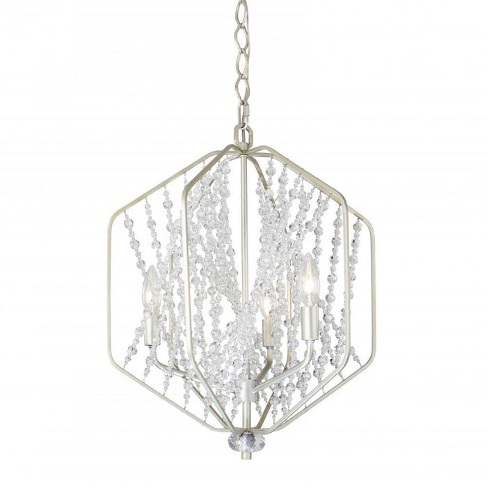 Varaluz Chelsea 3 Light Pendant  Silverado Model: 321P03SO