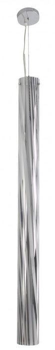 Varaluz Chroman Empire 5 Light Tall Cylinder Pendant Model: AC1072