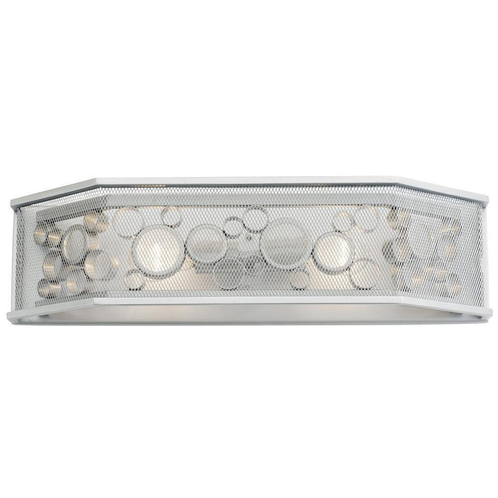 Varaluz Fascination 2 Light Hex Bath  Metallic Model: 293B02MS