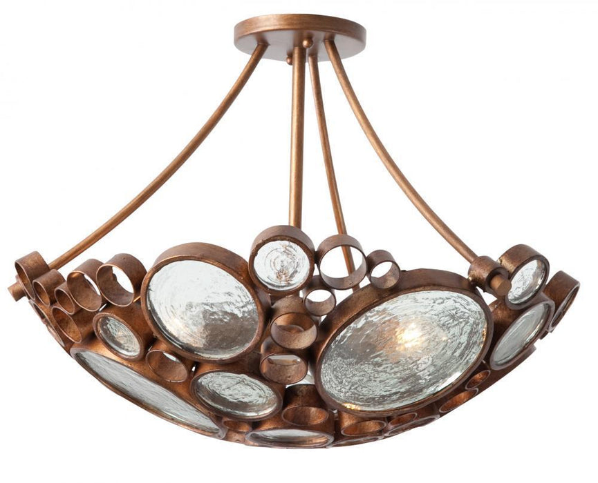 Varaluz Fascination 3 Light Ceiling Mount  Nevada Model: 165S03HO