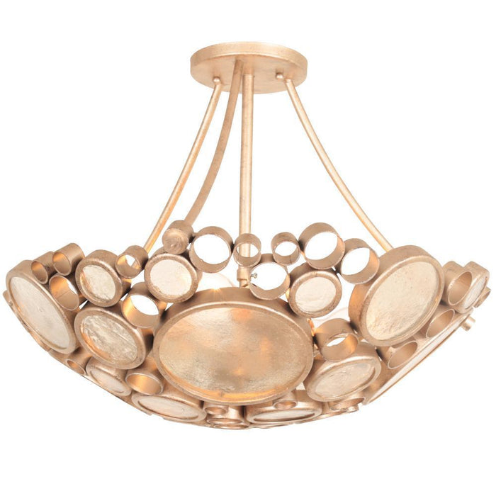 Varaluz Fascination 3 Light Ceiling Mount  Nevada Model: 165S03ZG