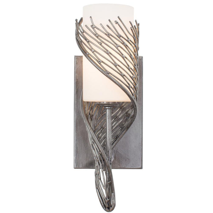 Varaluz Flow 1 Light Right Sconce  Steel Model: 240K01RSL