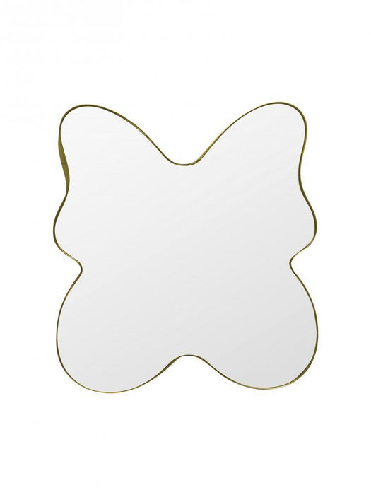 Varaluz Flutter Butterfly Mirror  Gold Model: 4DMI0122