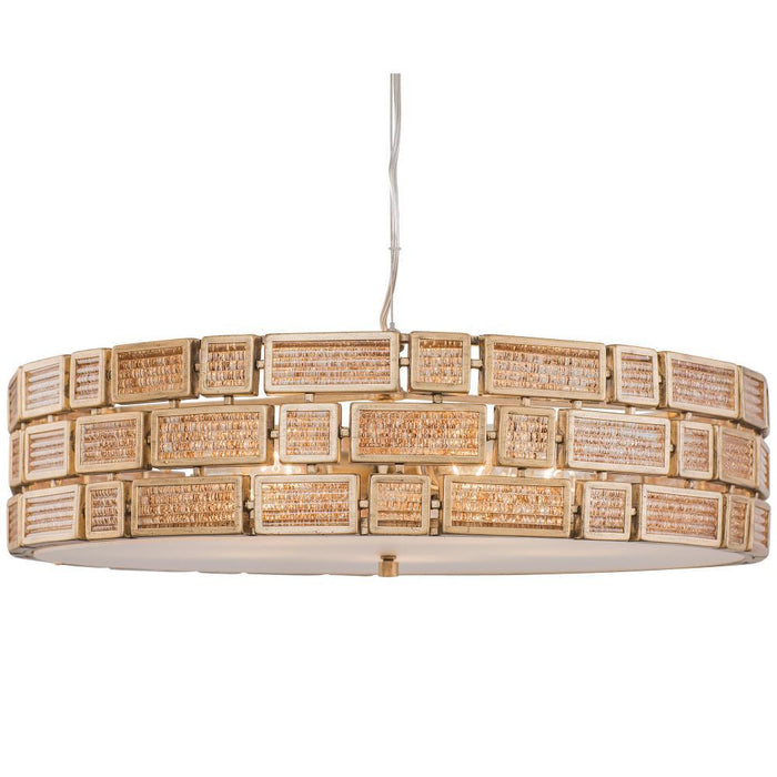 Varaluz Harlowe 5 Light Pendant  Havana Gold Model: 255P05HG