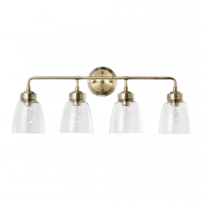 Varaluz Helena 4 Light Bath  Antique Brass Model: 341B04AB