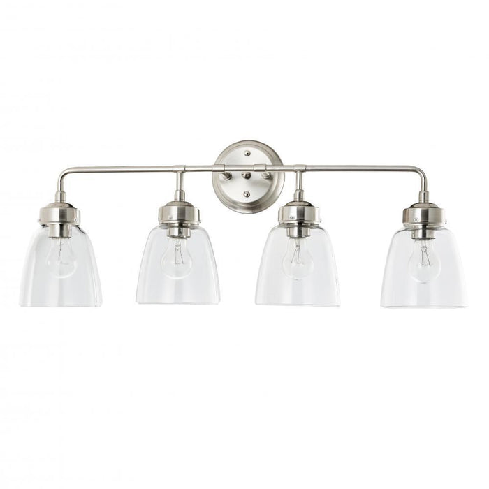 Varaluz Helena 4 Light Bath  Satin Nickel Model: 341B04SN