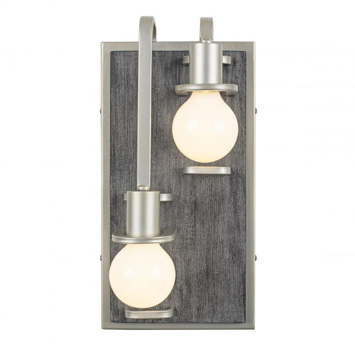 Varaluz Lofty 2 Light Left Sconce  Silverad Gray Model: 268W02LSOG