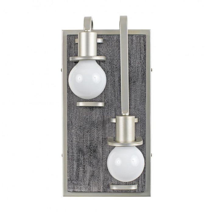 Varaluz Lofty 2 Light Right Sconce  Silverad Gray Model: 268W02RSOG