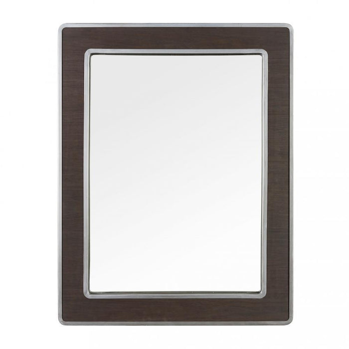 Varaluz Macie Rectangular Wood And Metal Mirror Model: 4DMI0119