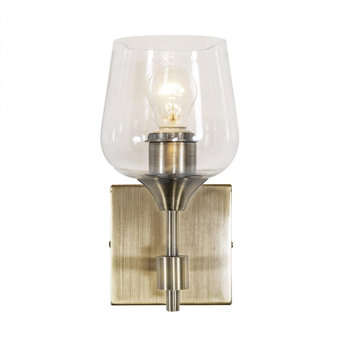 Varaluz Margaux 1 Light Bath  Antique Brass Model: 340B01AB