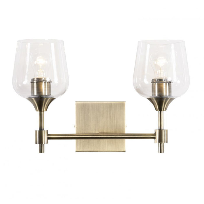 Varaluz Margaux 2 Light Bath  Antique Brass Model: 340B02AB