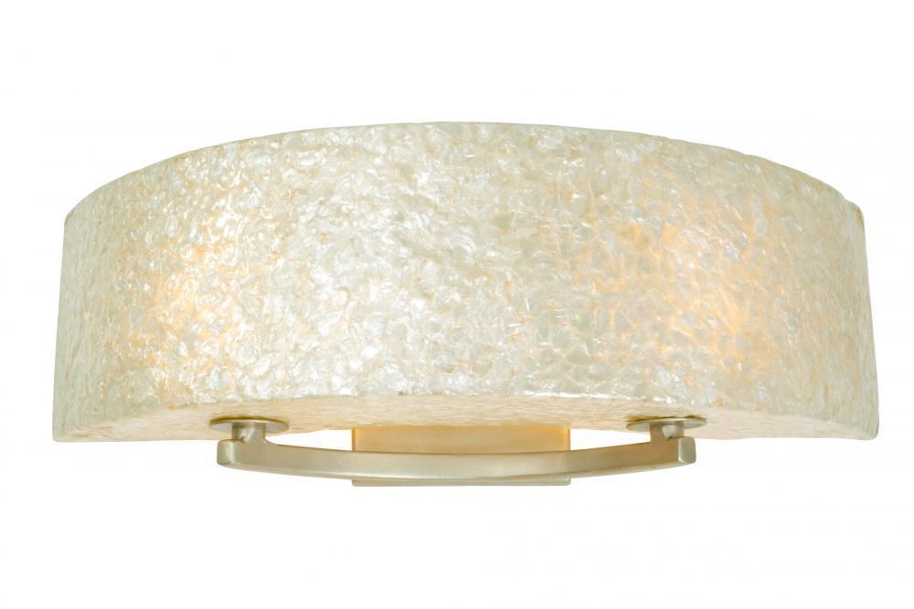 Varaluz Radius 2 Light Bath  Crushed Capiz Model: 173B02A