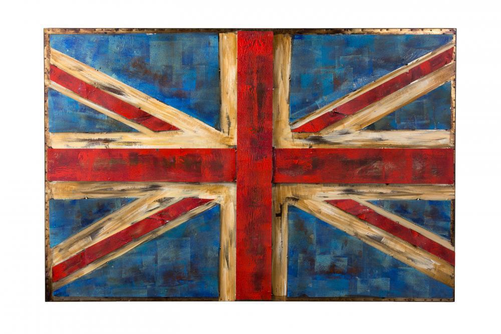 Varaluz Retrograde Uk Flag Wall Art Model: 4DWA0104