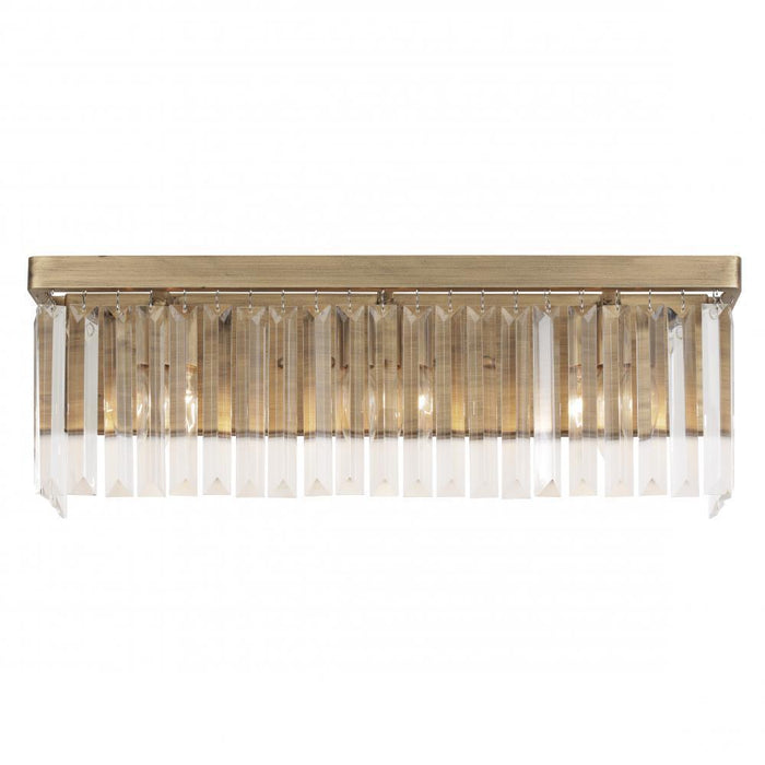 Varaluz Social Club 3 Light Bath  Havana Gold Model: 297B03HG