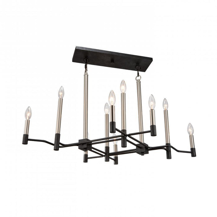 Varaluz To Circuit With Love 10 Light Linear Pendant Model: 307N10