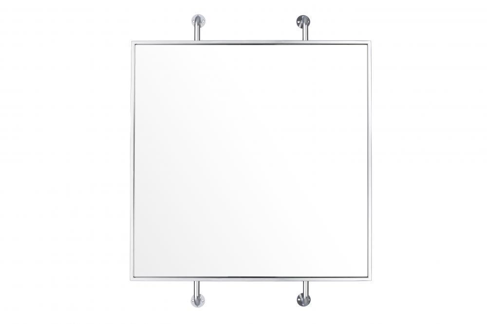 Varaluz Tycho 32x26 Pipe Mounted Wall Mirror  Model: 4DMI0104