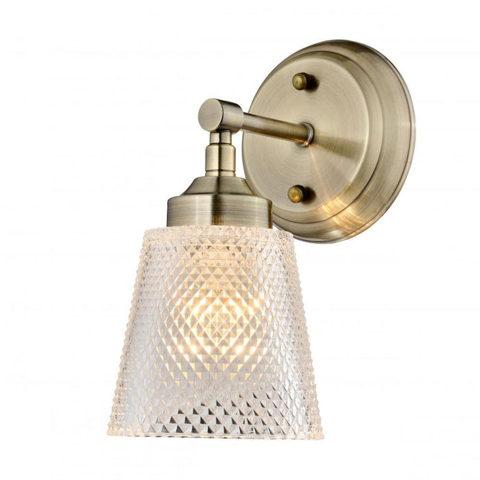 Varaluz Westport 1 Light Bath  Antique Brass Model: 312B01AB