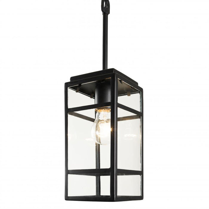 Varaluz Wholigan 1 Light Mini Pendant  Carbon Model: 328M01CB