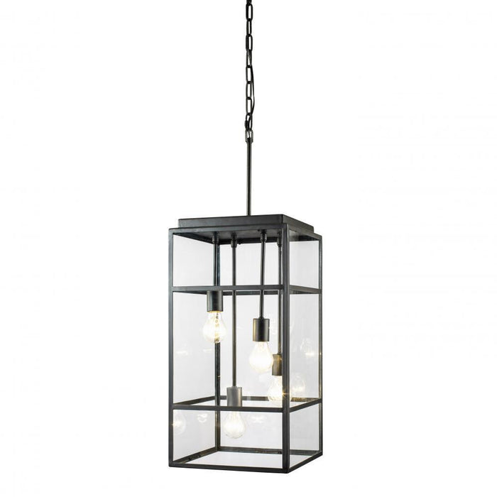 Varaluz Wholigan 4 Light Pendant  Carbon Model: 328P04CB