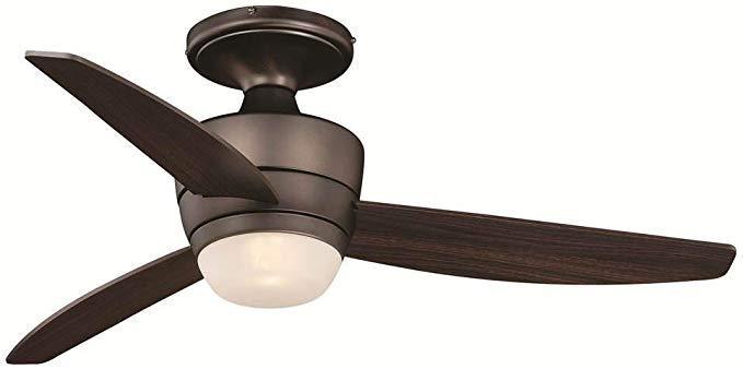 Vaxcel Adrian 44 In LED Ceiling Fan Copper Bronze Model: F0063