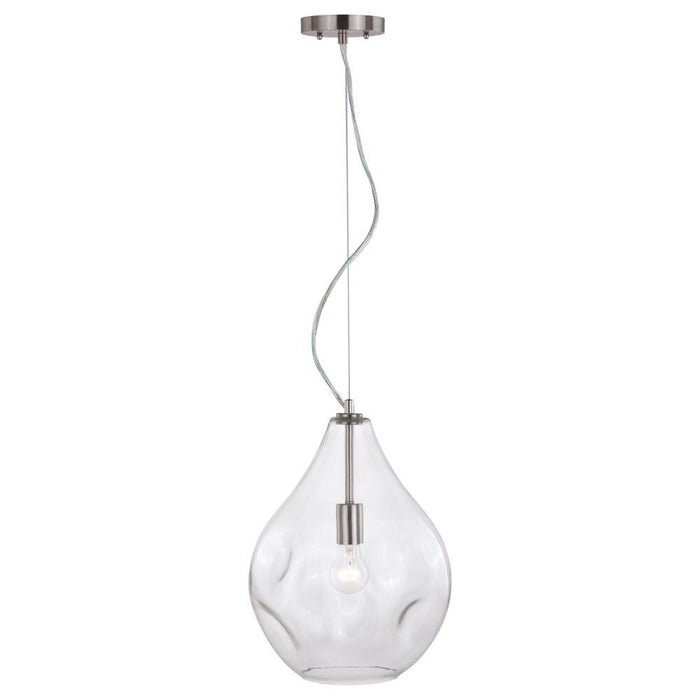 Vaxcel Ainslie 11.75 In. W Pendant Satin Nickel Model: P0315