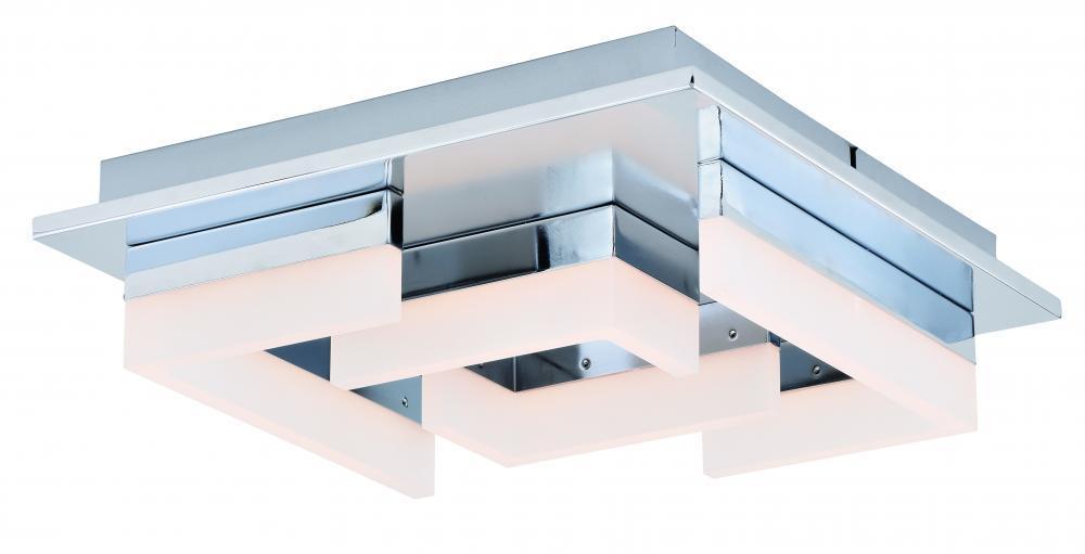 Vaxcel Atra 13-1/2 Inch Square LED Flush Mount Model: C0179