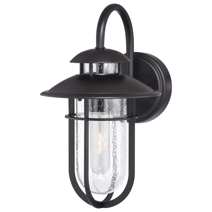 Vaxcel Bar Harbor 7.5 In. W Outdoor Wall Light Noble Model: T0541