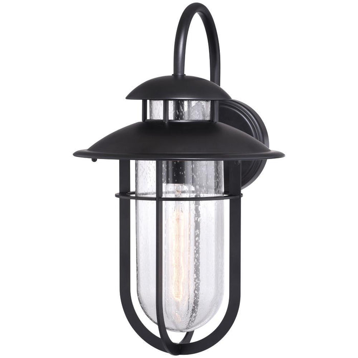 Vaxcel Bar Harbor 9.5 In. W Outdoor Wall Light Noble Model: T0543