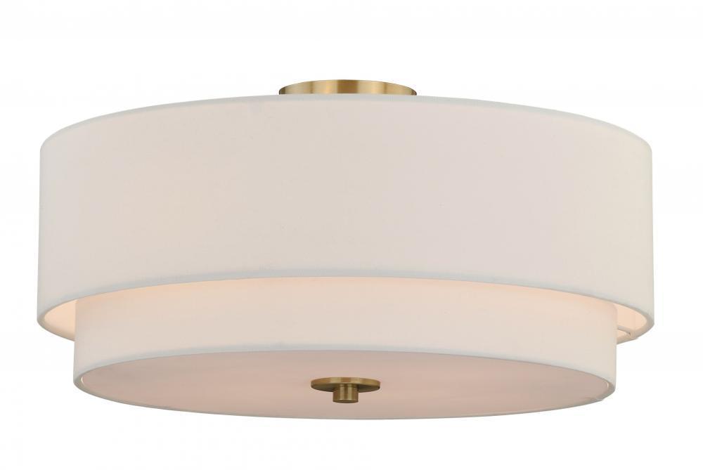 Vaxcel Burnaby 4 Light Semi-flush Mount Model: C0112