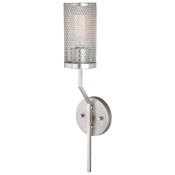 Vaxcel Byron Wall Light Antique Pewter Model: W0354