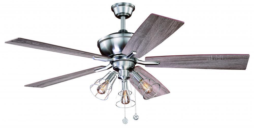 Vaxcel Curtiss Clybourn 52 Inch Ceiling Fan Model: F0054