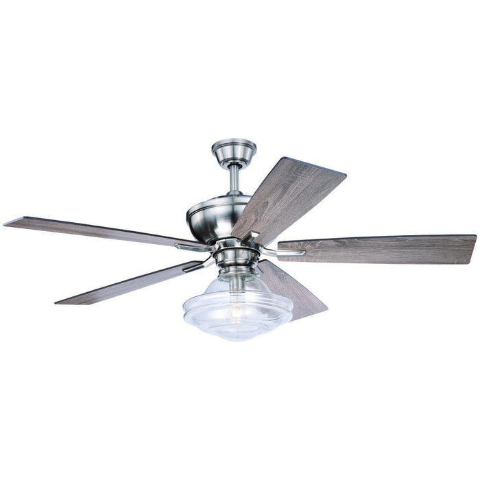 Vaxcel Huntley 52 In LED Ceiling Fan Satin Nickel Model: F0067