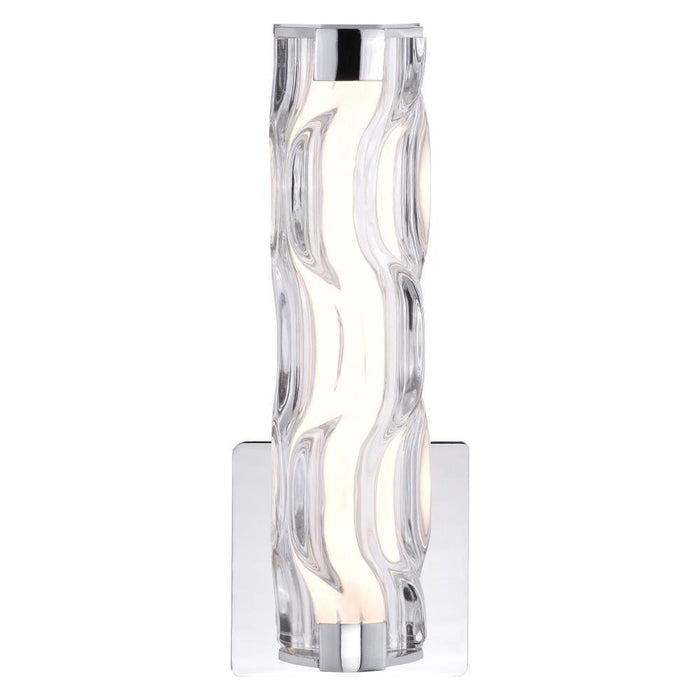 Vaxcel Marsaille Marseille 13 In. H LED Wall Light Chrome Model: W0357