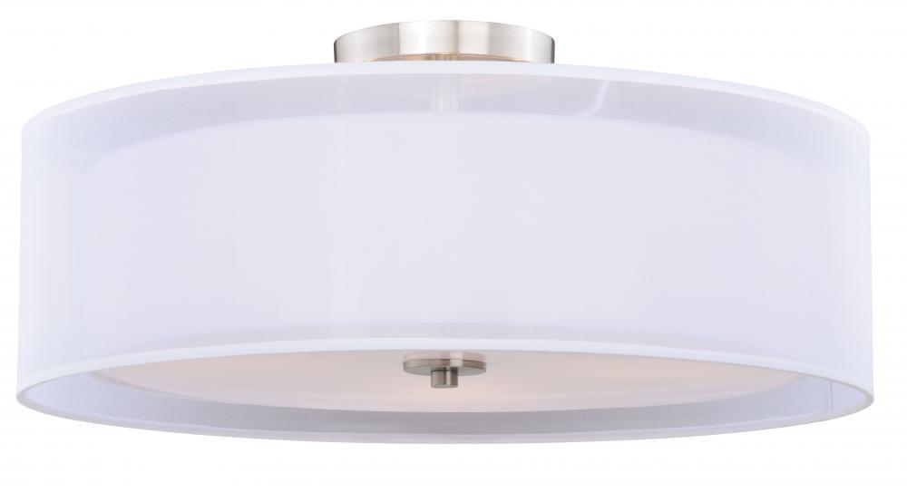 Vaxcel Nuage 24 Inch Semi-flush Ceiling Model: C0122