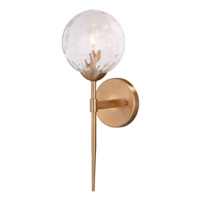 Vaxcel Olson Wall Light Natural Brass Model: W0353