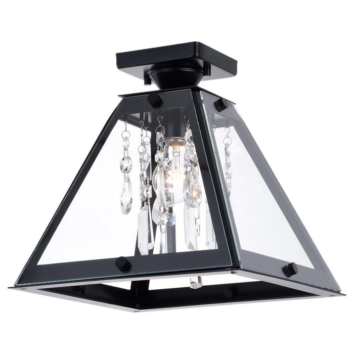 Vaxcel Tremont 12.5 In. W Semi Flush Mount Oil Model: C0240