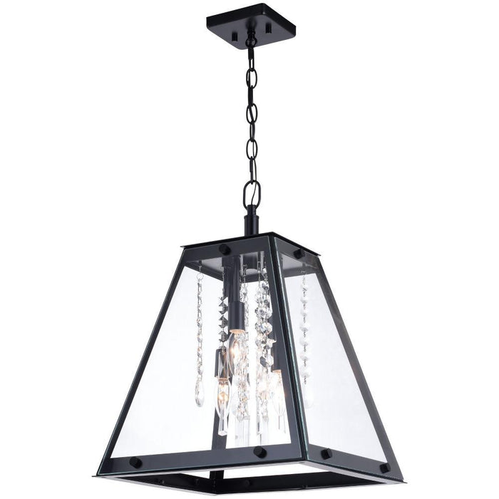 Vaxcel Tremont 15 In. W 4 Light Pendant Oil Rubbed Model: P0323