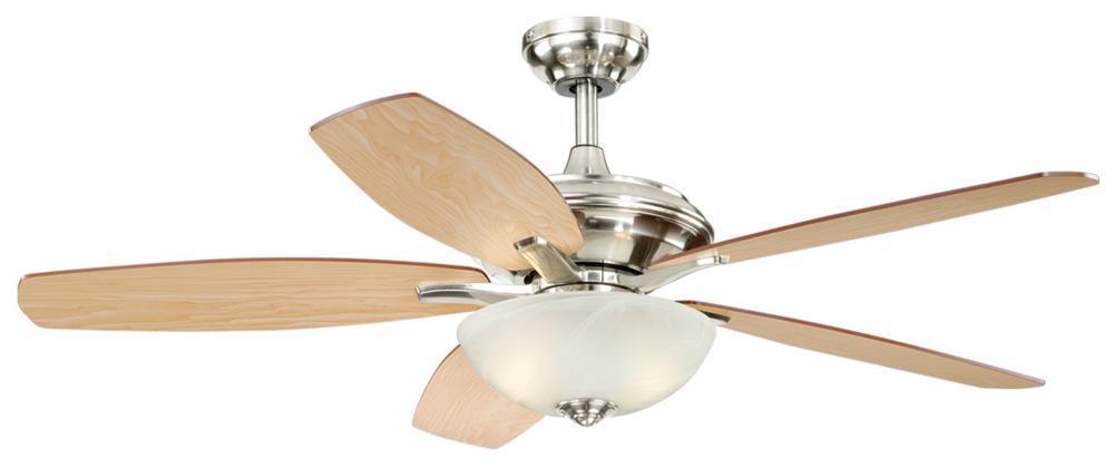 Vaxcel Valencia 52 In Ceiling Fan Satin Nickel Model: FN52998SN