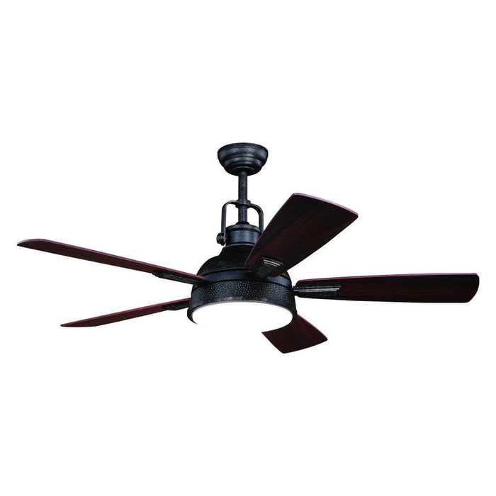 Vaxcel Walton LED 52 In LED Ceiling Fan Gold Stone Model: F0060