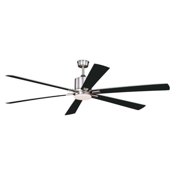 Vaxcel Wheelock 60 In. W LED Ceiling Fan Satin Model: F0078