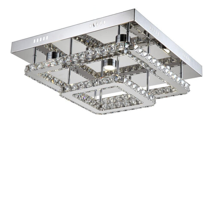 Zeev Lighting Ember 1 Light Flush Mount Accessorie Model: FM60021/LED/CH-RD