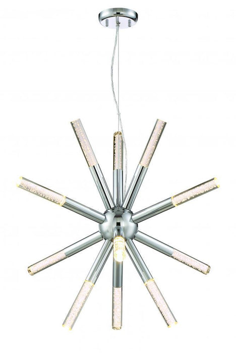 Zeev Lighting Empire 1 Light Down Chandelier Model: CD10197/LED/CH