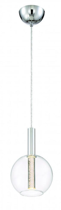 Zeev Lighting Empire 1 Light Down Mini Pendant Model: MP40029/LED/CH