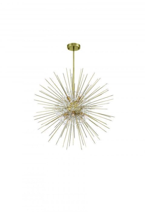 Zeev Lighting Flare 8 Light Chandelier Model: CD10264/8/AGB