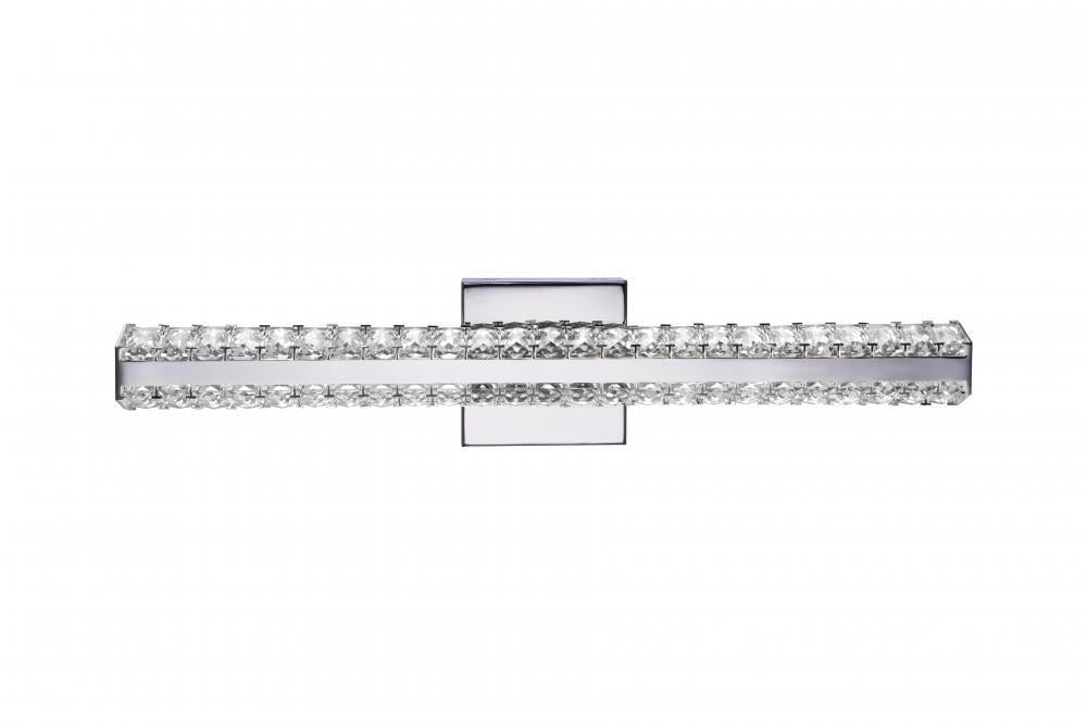 Zeev Lighting Gemini 1 Light Wall Sconce Model: WS70016/LED/CH-D